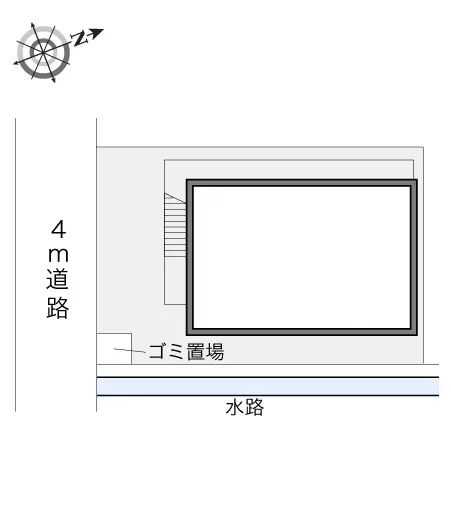 ★手数料０円★草加市氷川町 月極駐車場